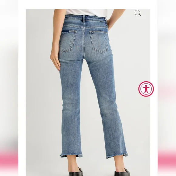 Risen Women's OG Straight Leg Jeans, size 5/27 - Picture 2 of 11